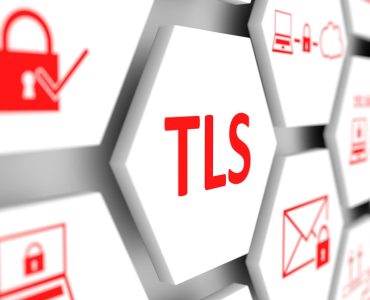 TLS concept cell blurred background 3d illustration